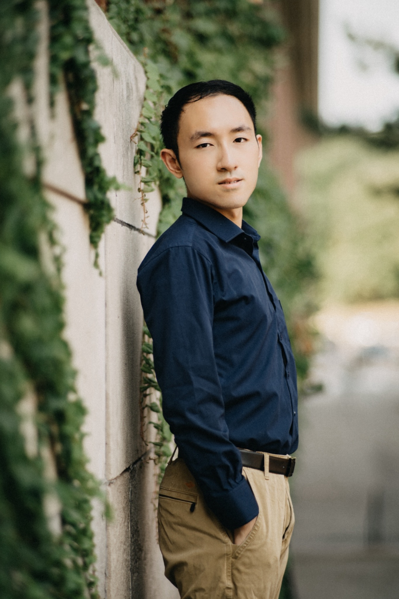 Haniel Anugerah standing portrait